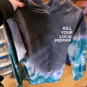 Graphic Tie-Dye Hoodie